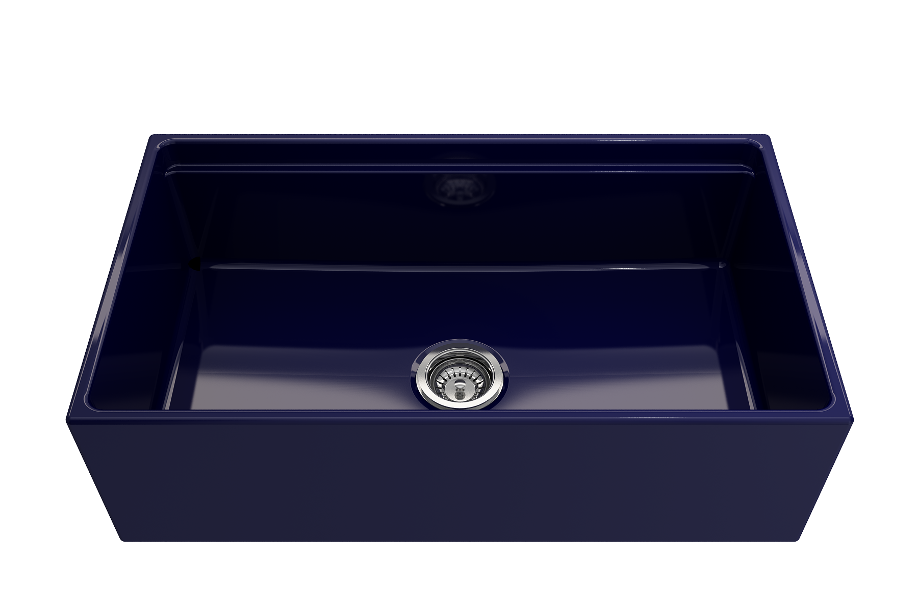 Contempo Step-Rim Apron Front Fireclay 33 in. Single Bowl Kitchen Sink with Integrated Work Station & Accessories 1504