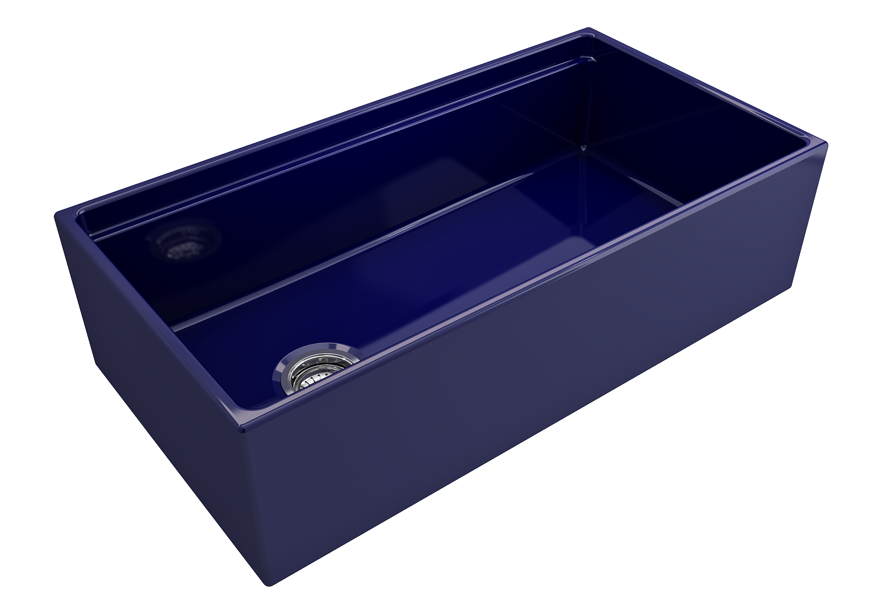 Contempo Step-Rim Apron Front Fireclay 36 in. Single Bowl Kitchen Sink with Integrated Work Station & Accessories 1505