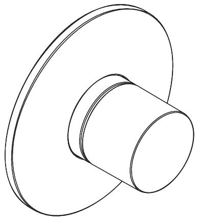 AXOR ONE Thermostatic Trim