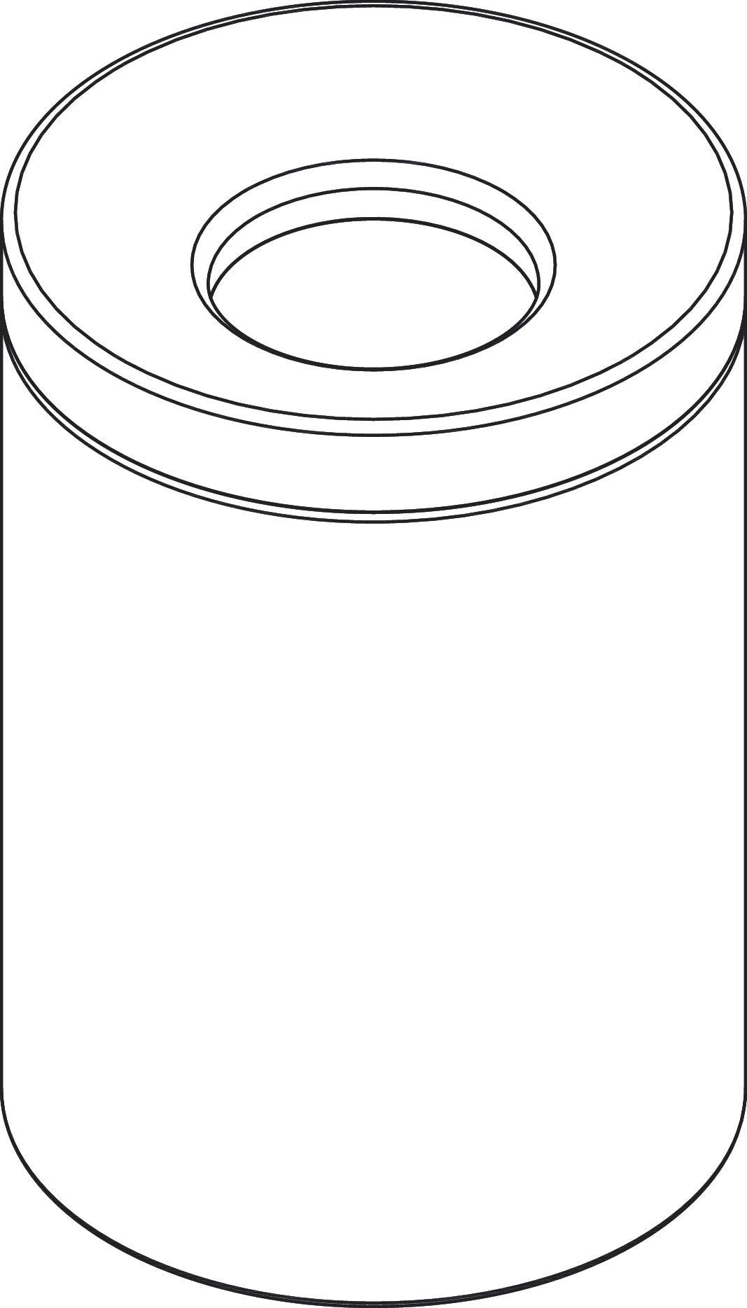 AXOR Universal Circular Trash Bin