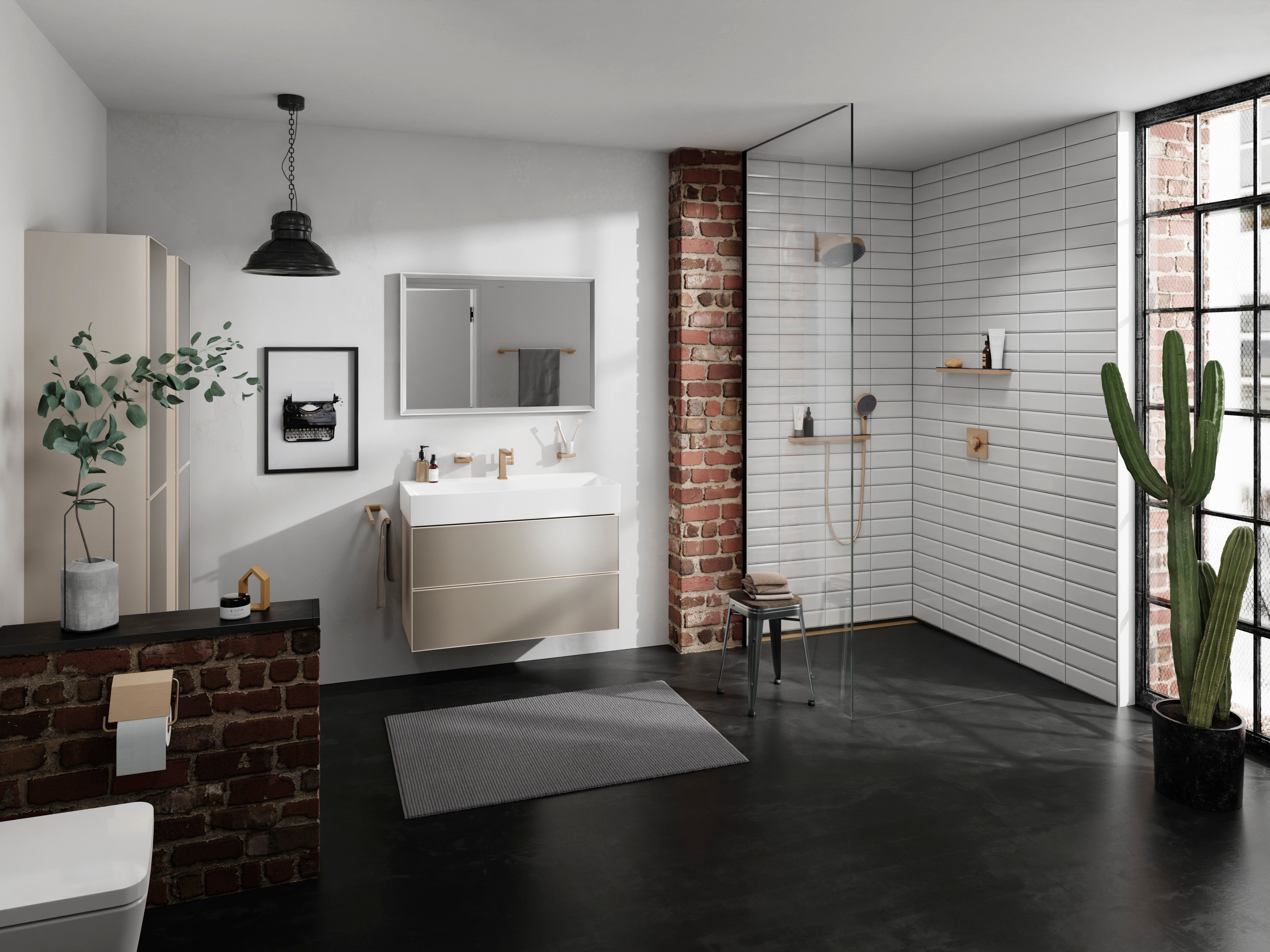 Hansgrohe Rainfinity Shelf 500