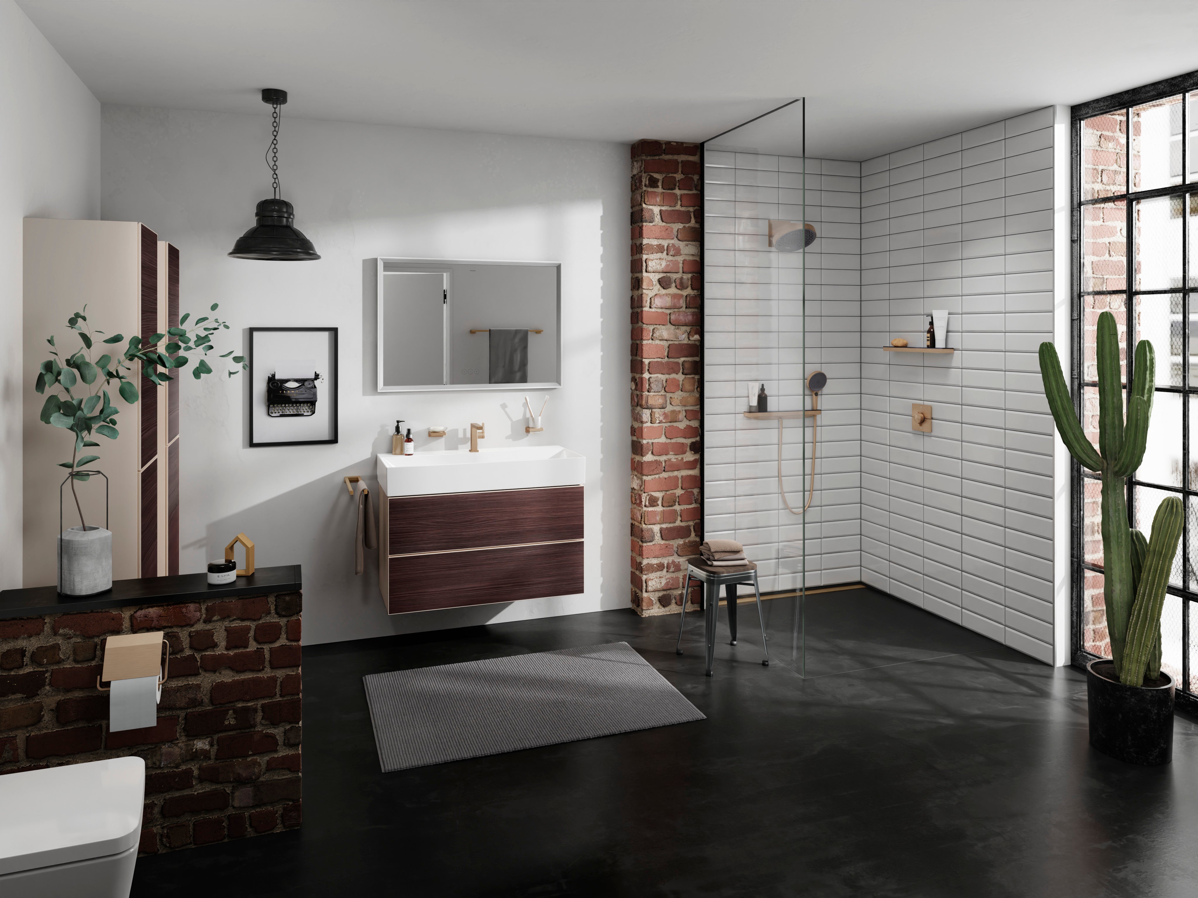 Hansgrohe Rainfinity Shelf 500