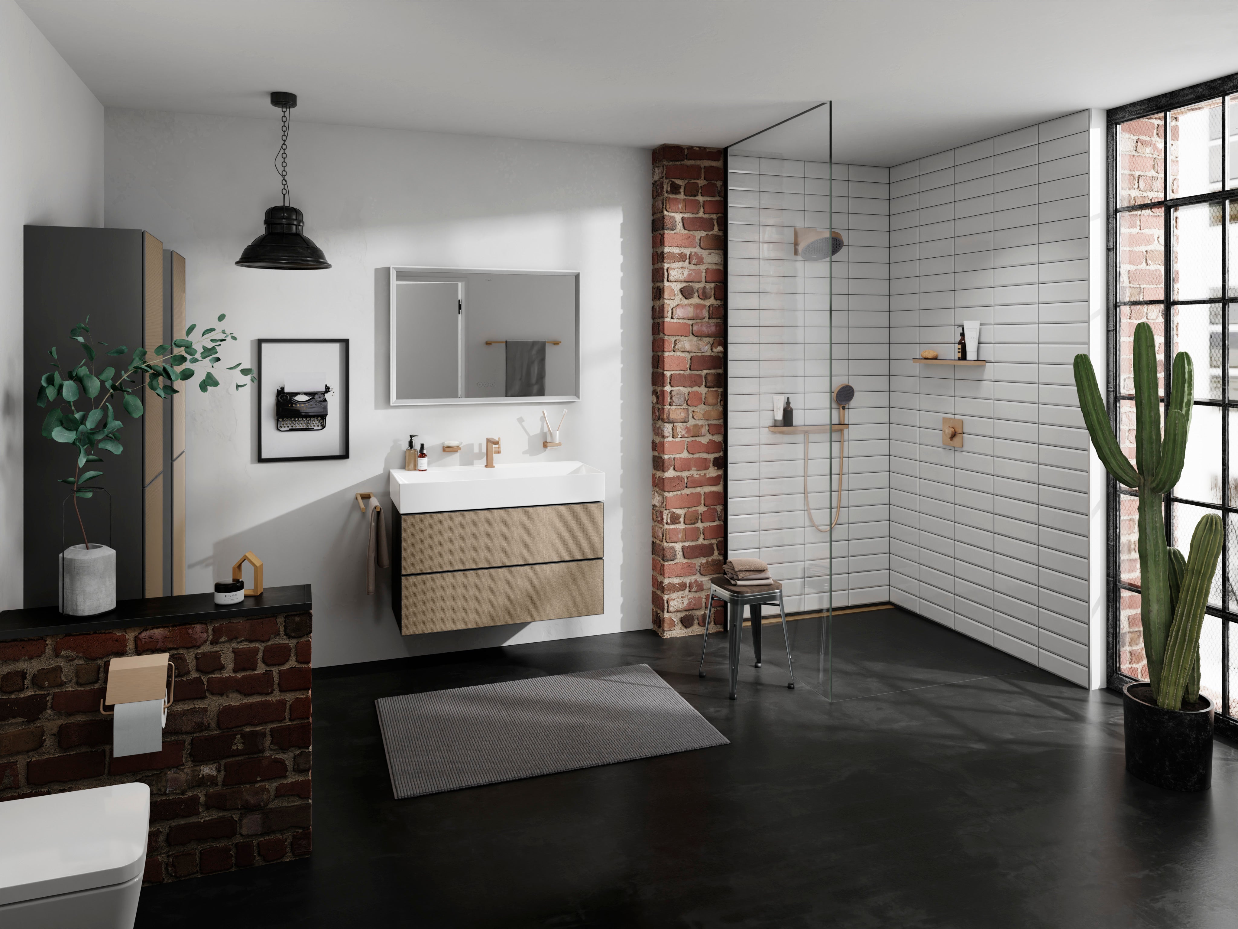 Hansgrohe Rainfinity Shelf 500