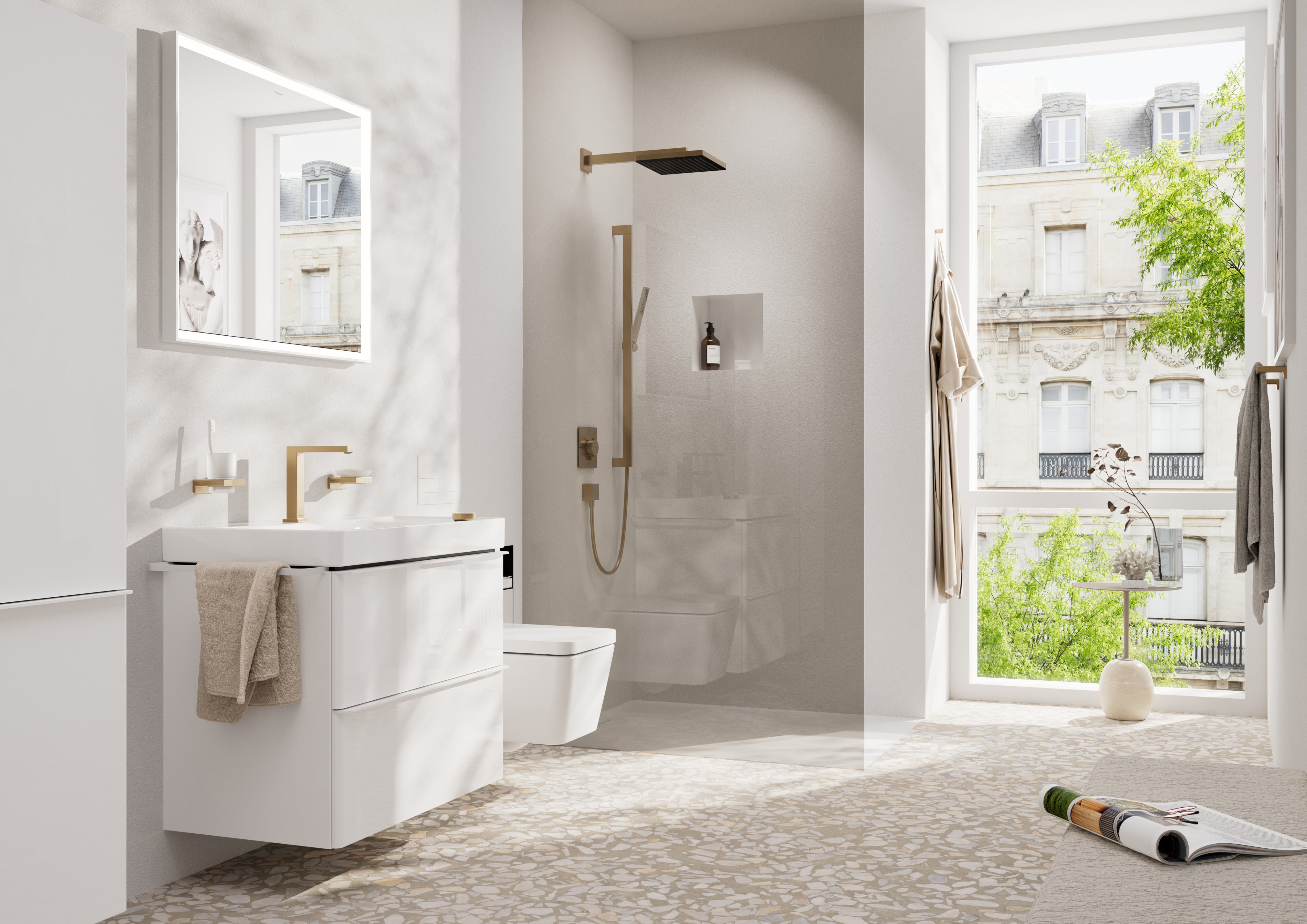 Hansgrohe Unica Wallbar, 36"