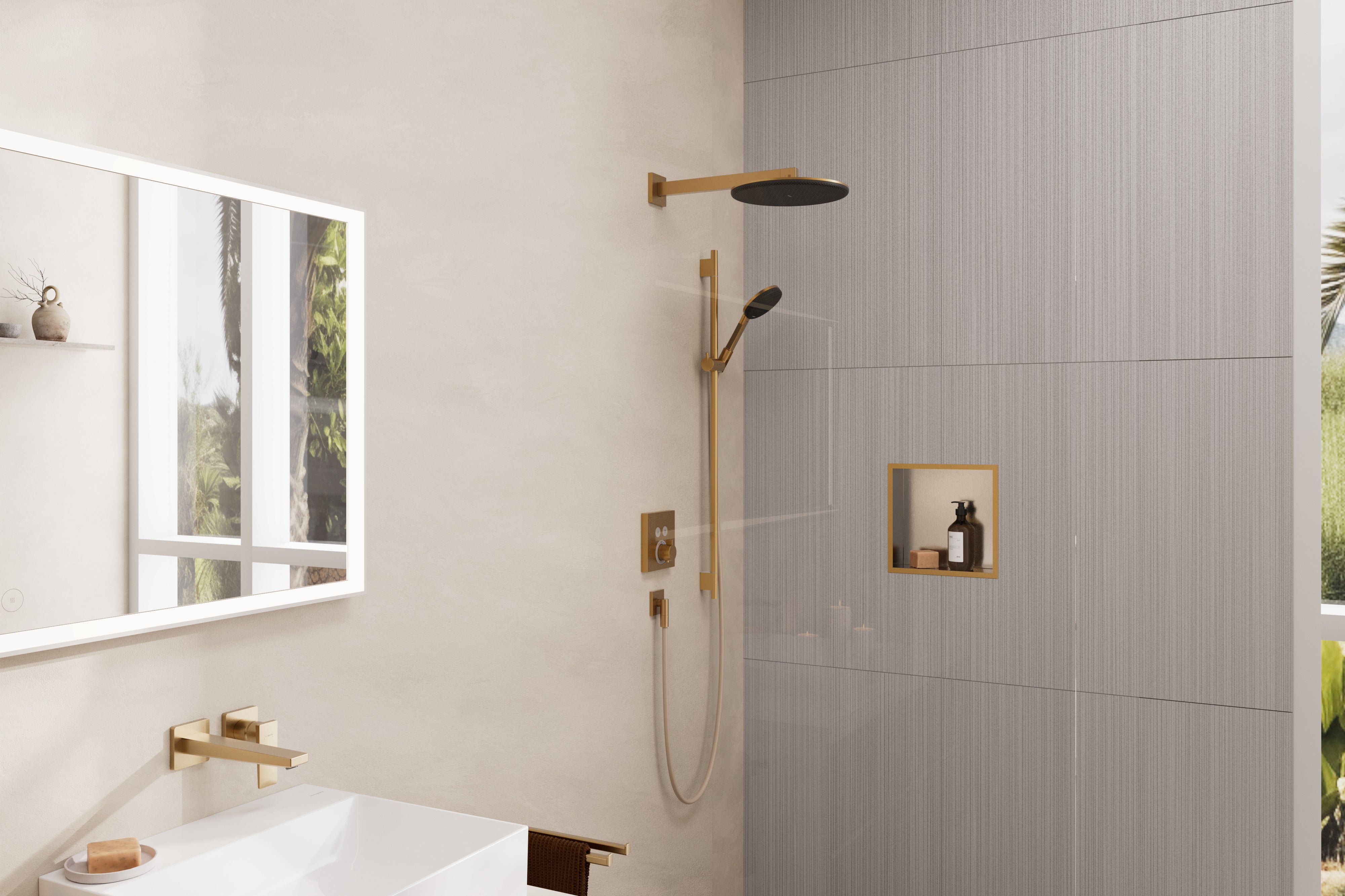 Hansgrohe Raindance Alive Select S Handshower 125  3-Jet 2.5 GPM