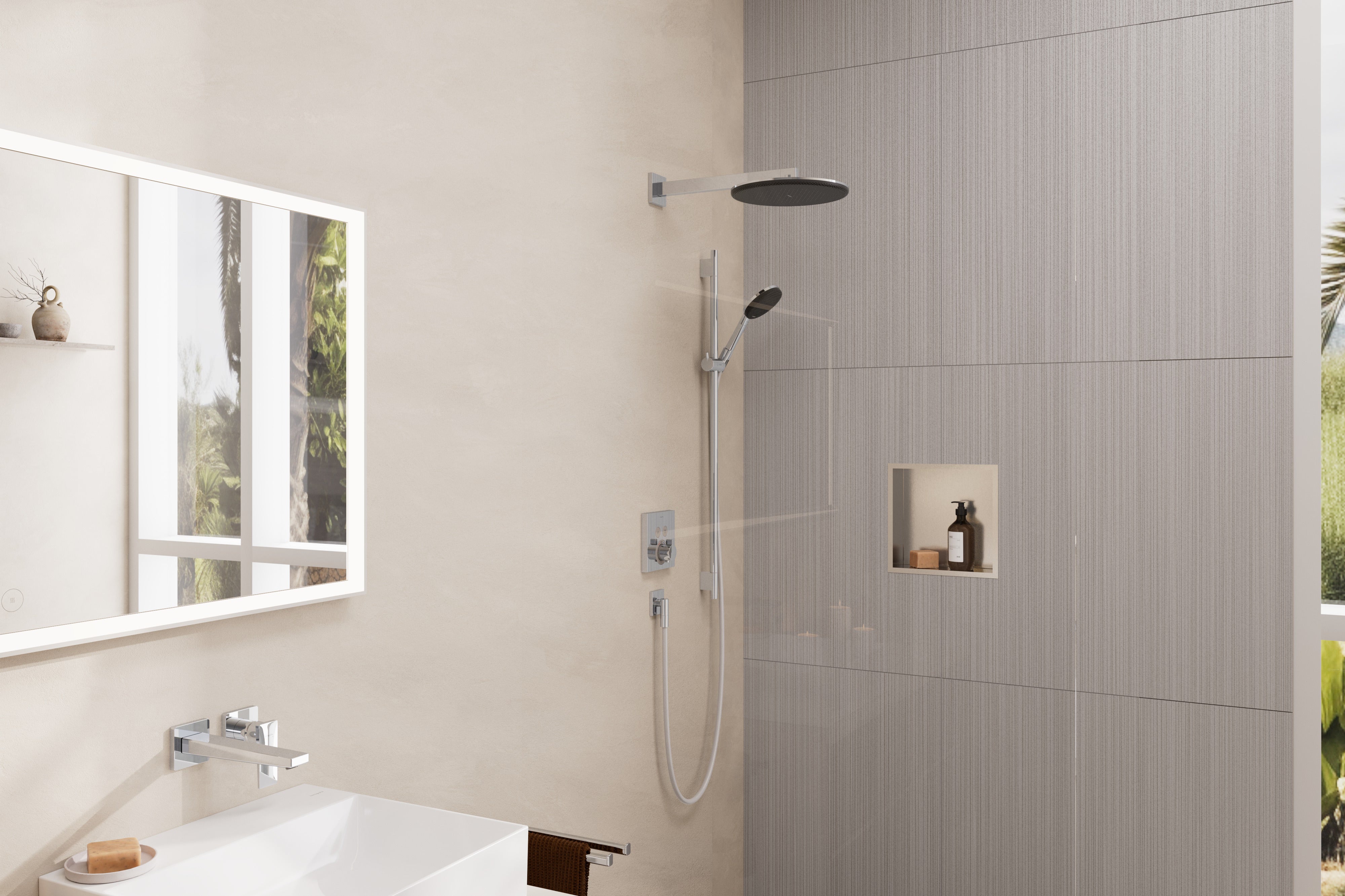 Hansgrohe Raindance Alive S Showerhead 300 1-Jet, 2.5 GPM