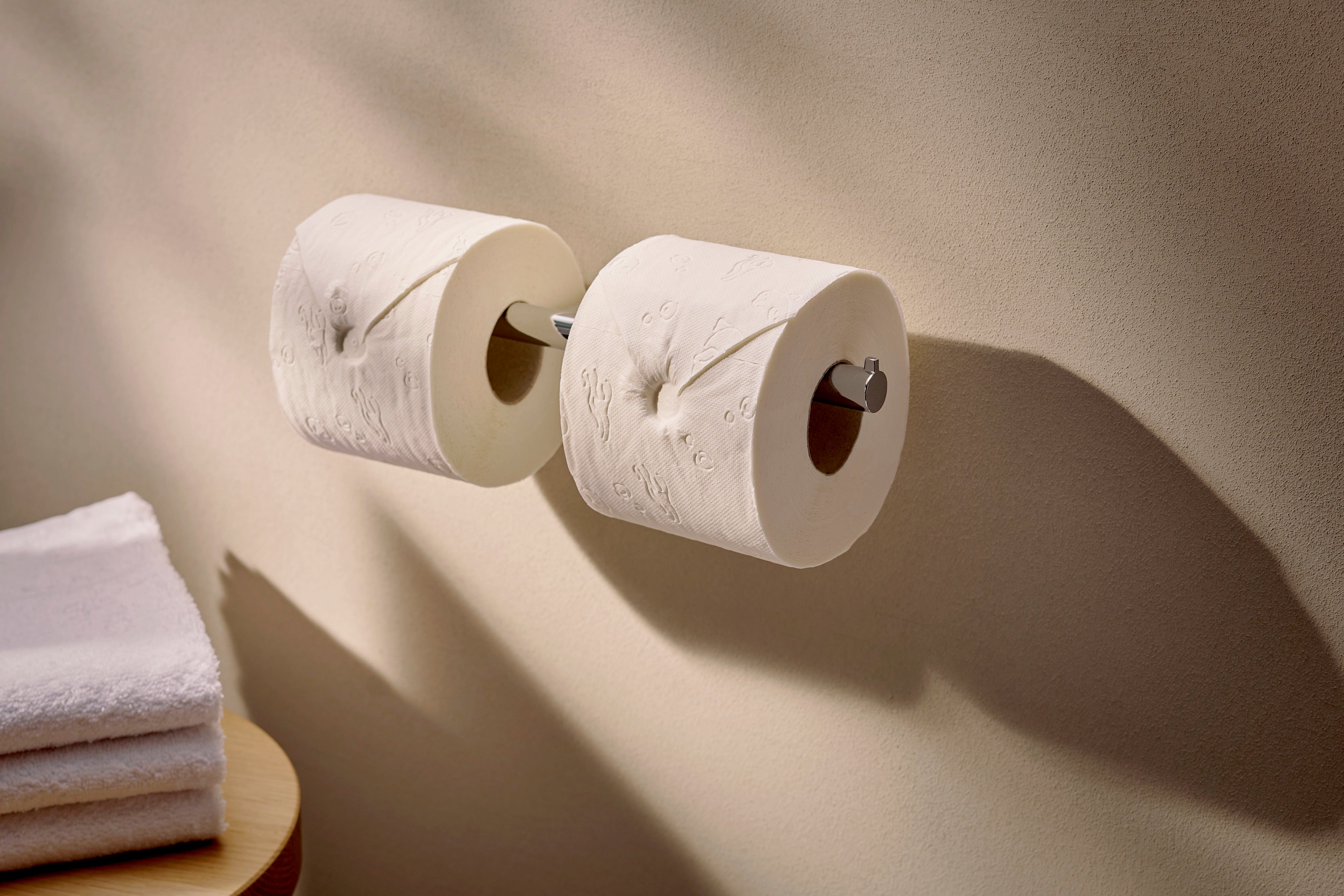 Hansgrohe AddStoris S Double Toilet Paper Holder