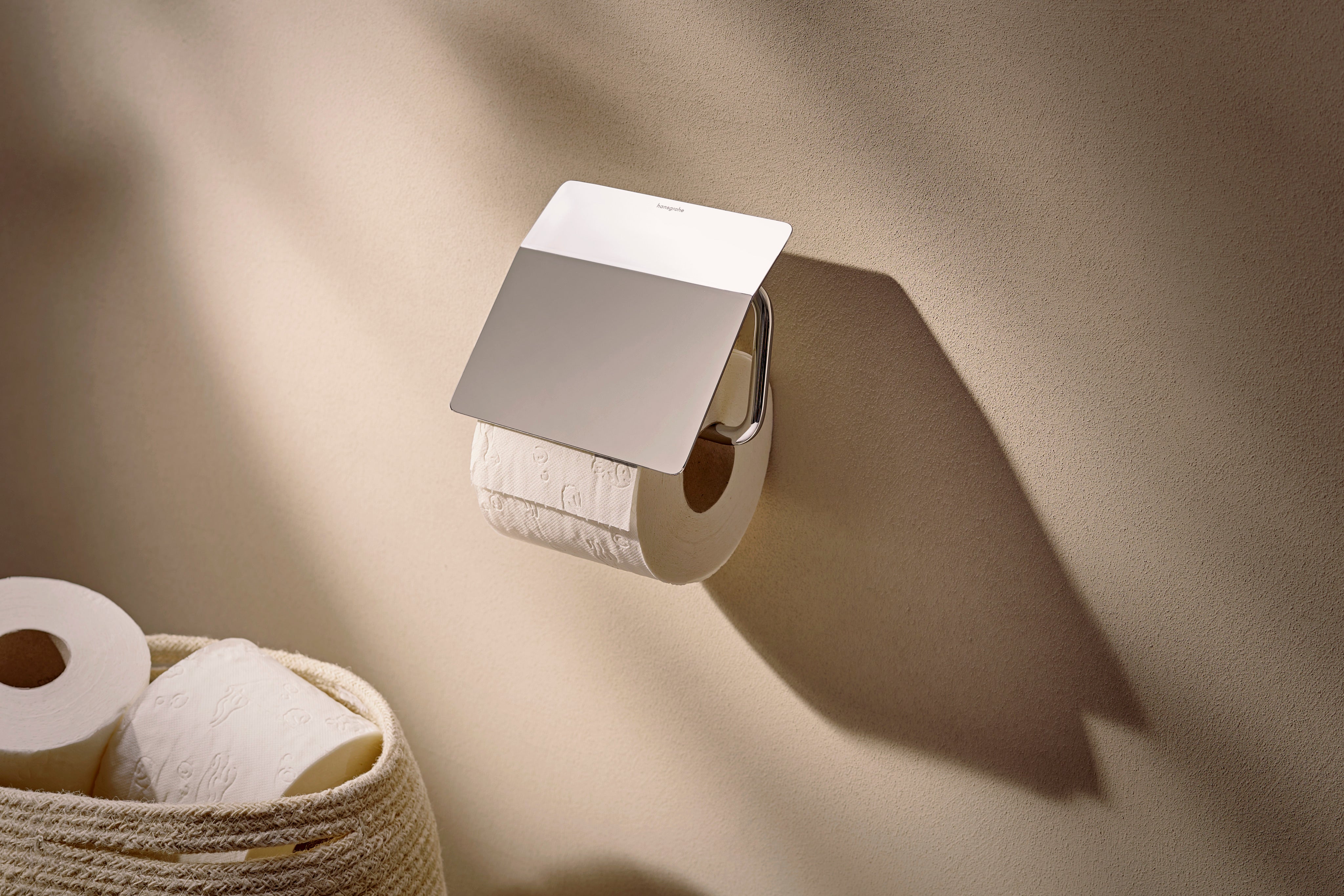 Hansgrohe AddStoris S Toilet Paper Holder with Cover