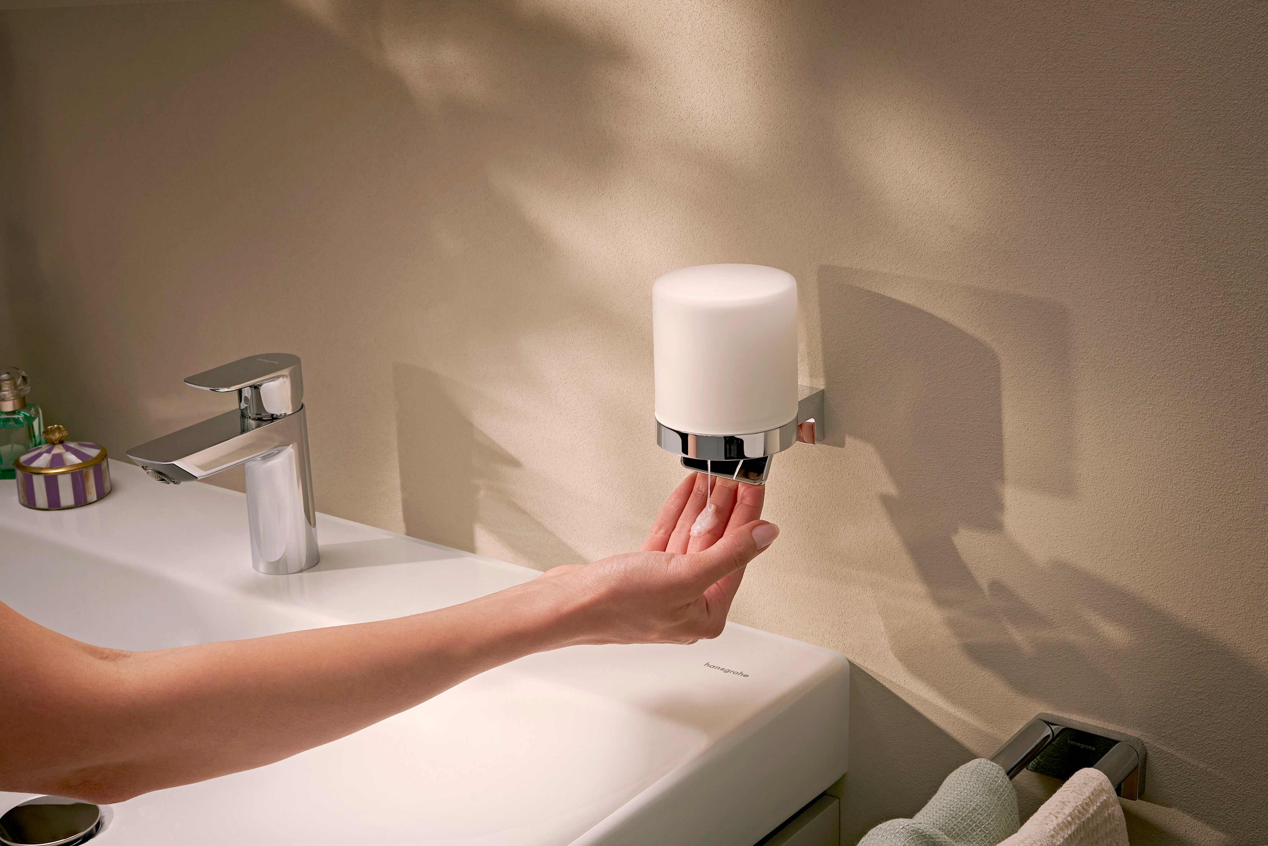 Hansgrohe AddStoris S Liquid Soap Dispenser