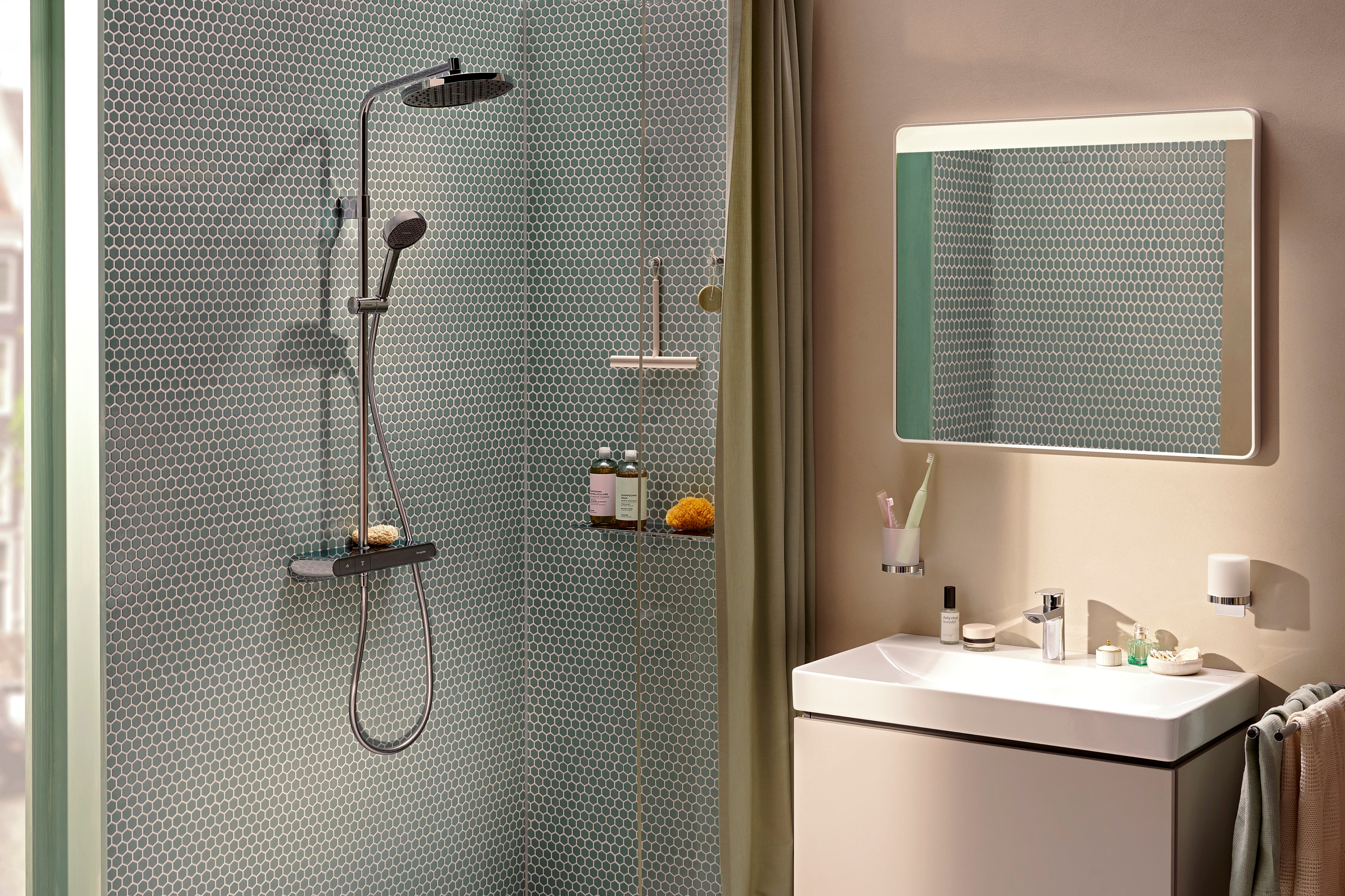 Hansgrohe AddStoris S Dual Towel Bar