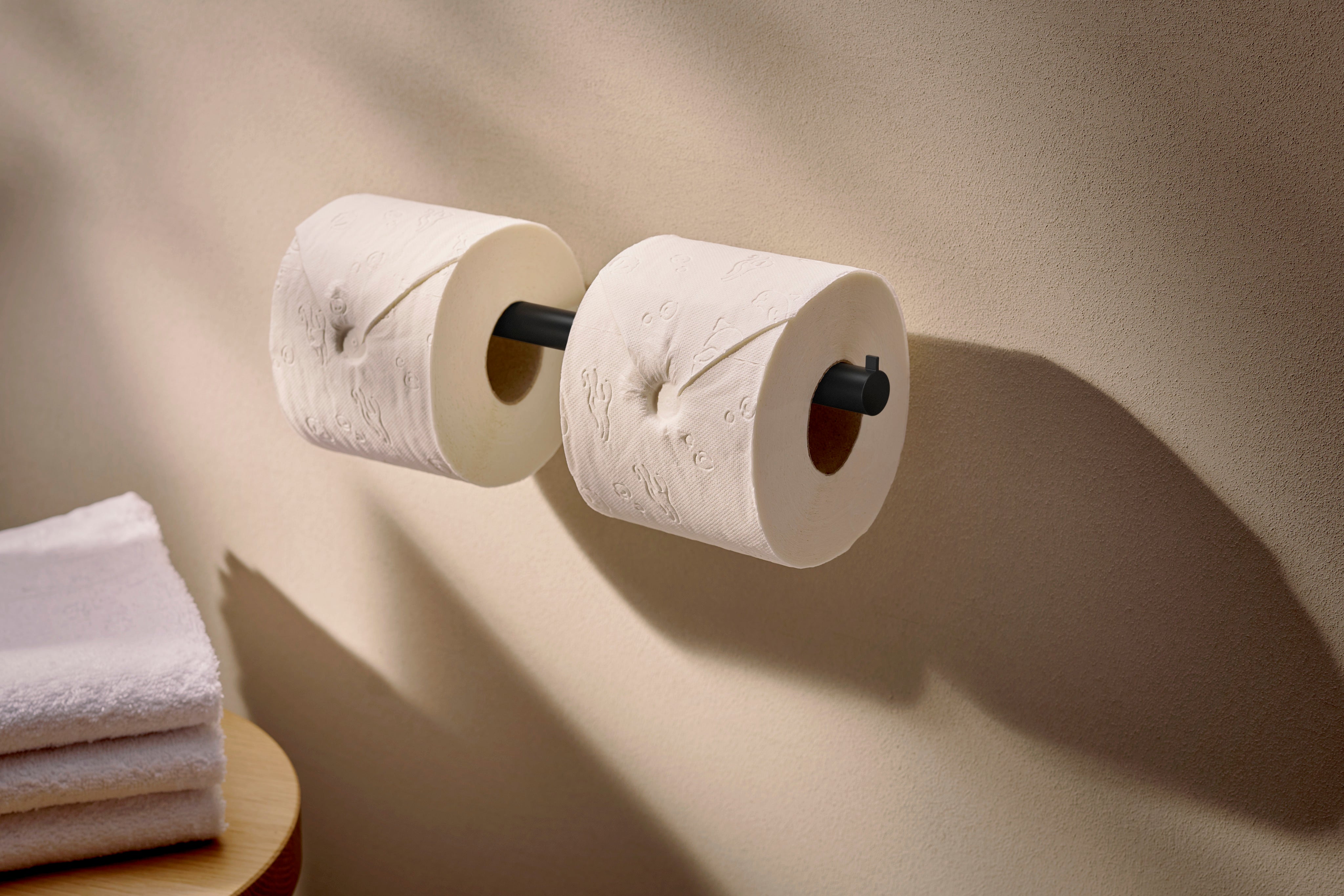 Hansgrohe AddStoris S Double Toilet Paper Holder