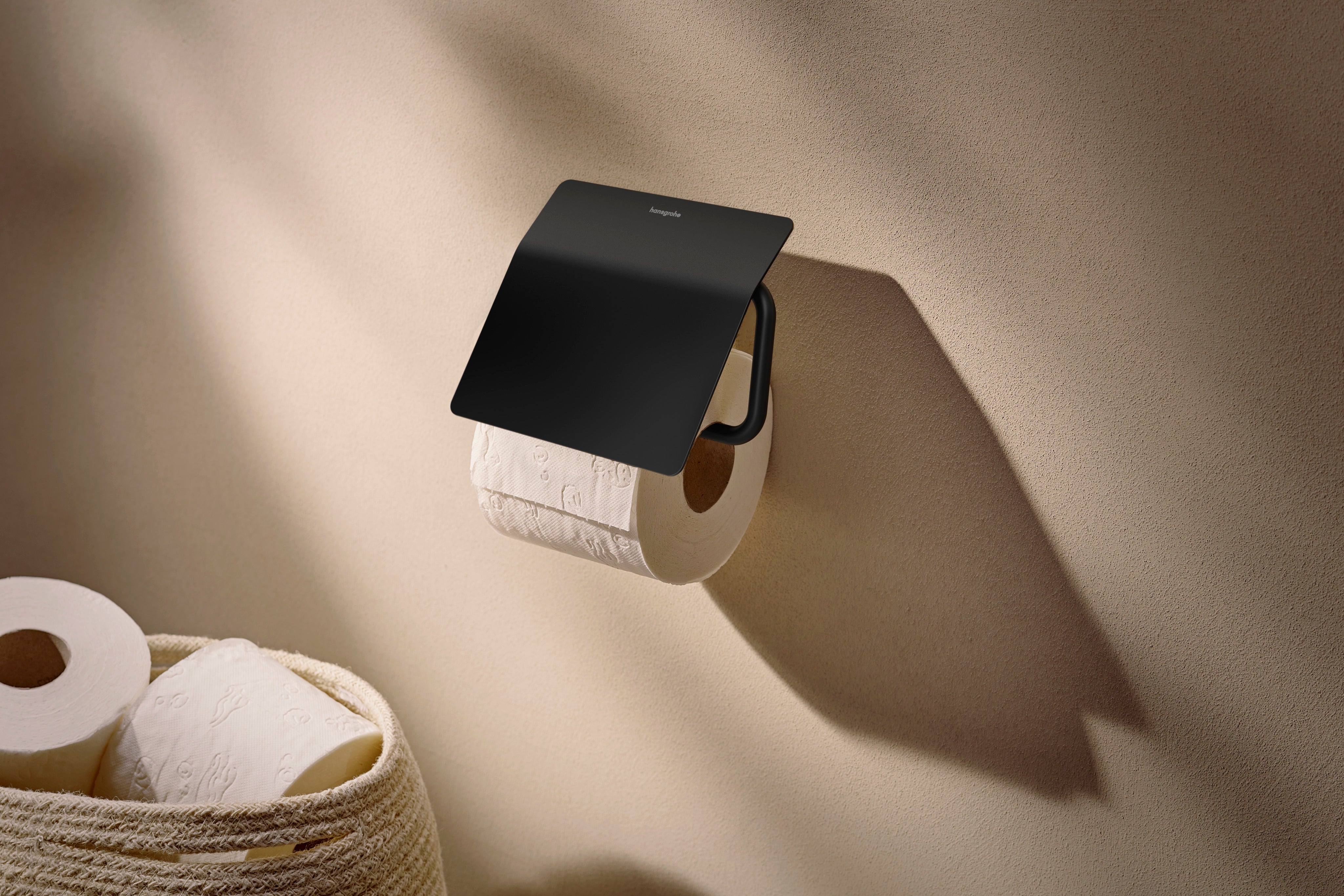 Hansgrohe AddStoris S Toilet Paper Holder with Cover