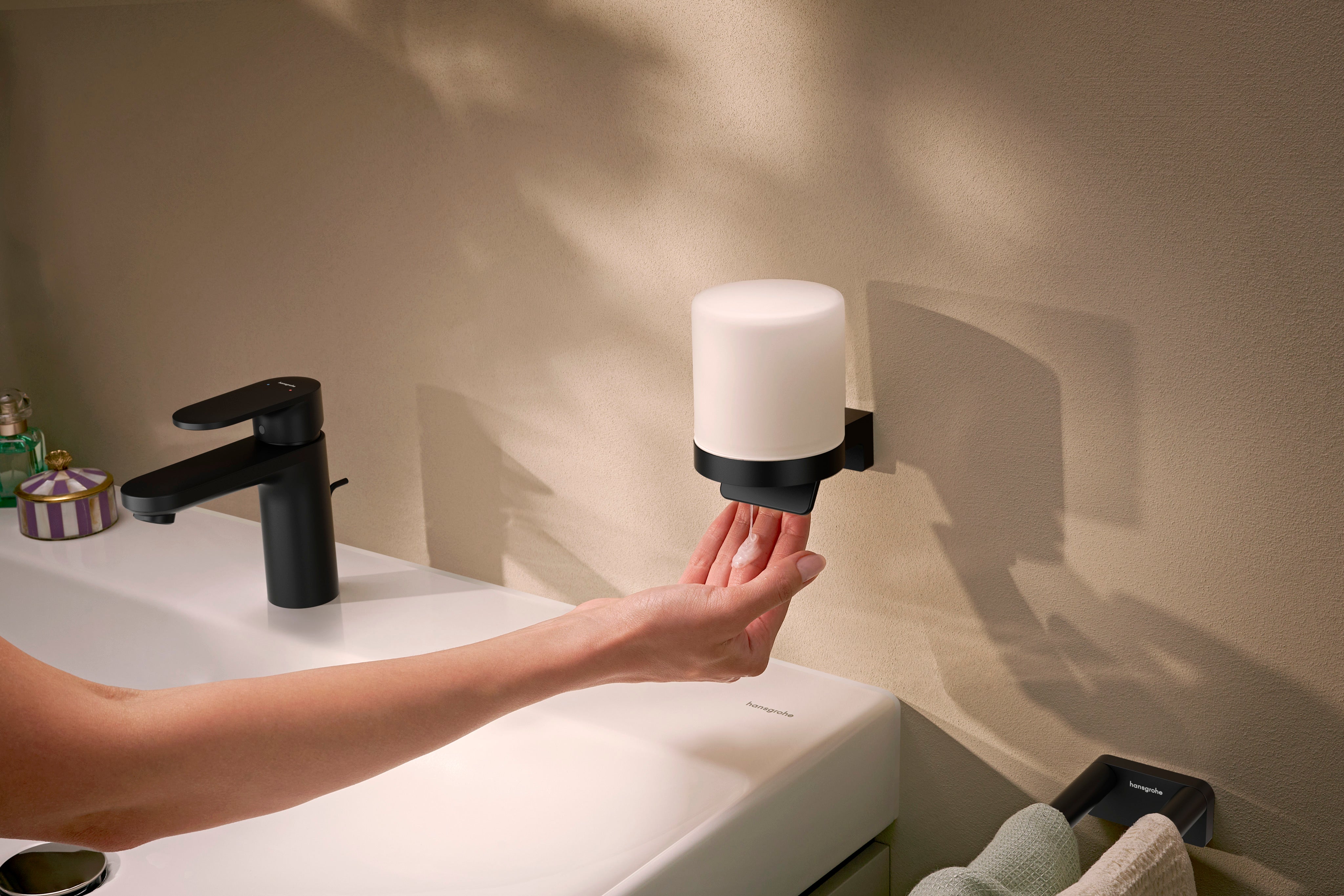 Hansgrohe AddStoris S Liquid Soap Dispenser