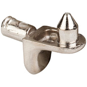 Hardware Resources 5 mm Zinc Die Cast Shelf Support with 5 mm Shelf Hold Pin (Earthquake Clip)