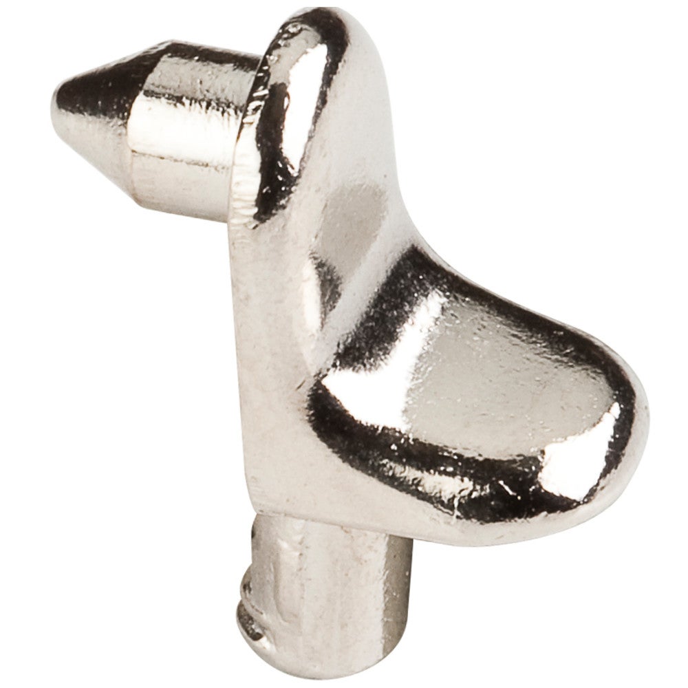 Hardware Resources 5 mm Zinc Die Cast Shelf Support with 5 mm Shelf Hold Pin (Earthquake Clip)