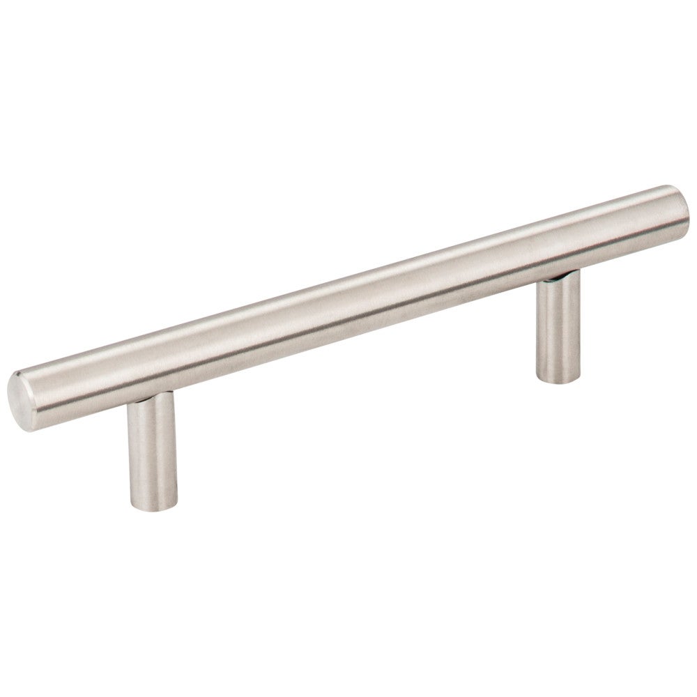 Hardware Resources 96 mm Center-to-Center Hollow Matte Black Stainless Steel Naples Cabinet Bar Pull