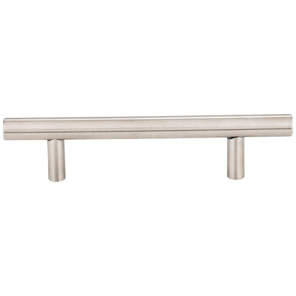 Hardware Resources 96 mm Center-to-Center Hollow Matte Black Stainless Steel Naples Cabinet Bar Pull