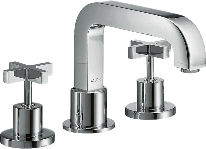 AXOR Citterio 3-Hole Roman Tub Set Trim- Cross Handles