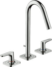 AXOR Citterio M Widespread Faucet 160 with Pop-Up Drain, 1.2 GPM