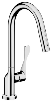 AXOR Citterio HighArc Kitchen Faucet 2-Spray Pull-Down, 1.5 GPM