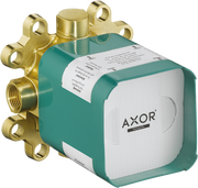 AXOR Front Rough, Showerhead 240 2-Jet with Showerarm