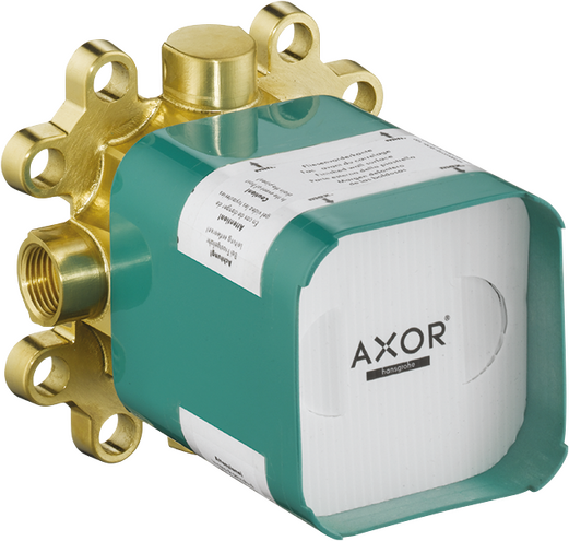 AXOR Front Rough, Showerhead 240 2-Jet with Showerarm