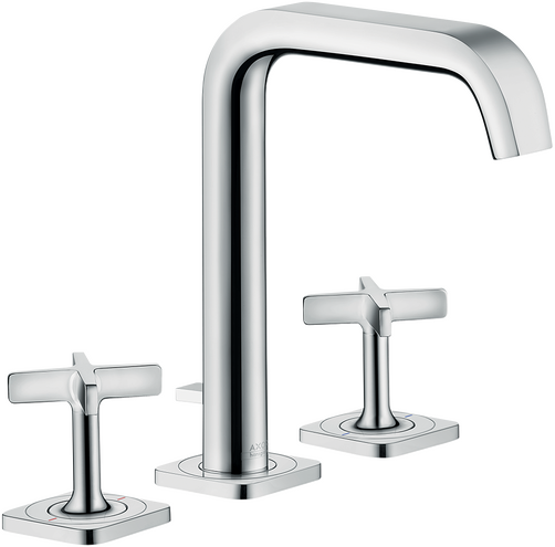 AXOR Citterio E Widespread Faucet 170 with Pop-Up Drain, 1.2 GPM