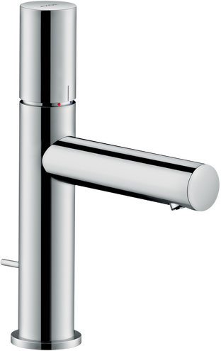 AXOR Uno Single-Hole Faucet 110 with Zero Handle and Pop-Up Drain, 1.2 GPM