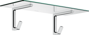 AXOR Universal SoftSquare Towel Shelf with Robe Hooks