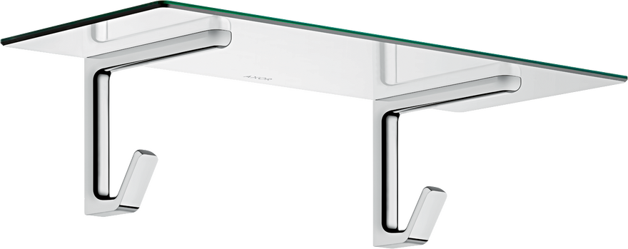 AXOR Universal SoftSquare Towel Shelf with Robe Hooks