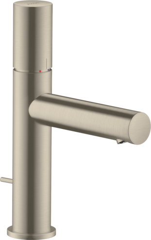 AXOR Uno Single-Hole Faucet 110 with Zero Handle and Pop-Up Drain, 1.2 GPM