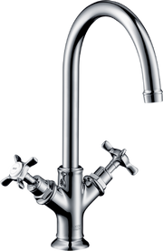 AXOR Montreux 2-Handle Faucet 210 with Pop-Up Drain, 1.2 GPM