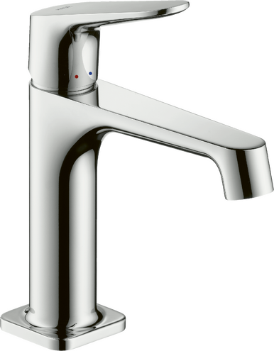 AXOR Citterio M Single-Hole Faucet 100 with Pop-Up Drain, 1.2 GPM