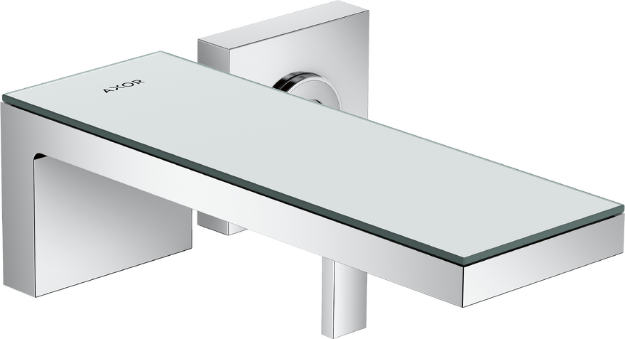 AXOR MyEdition Wall-Mounted Single-Handle Faucet Trim, 1.2 GPM / Mirror Glass