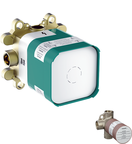 AXOR ONE Rough, Showerhead 2-Jet with Showerarm