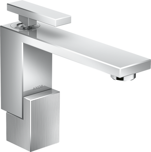 AXOR Edge Single-Hole Faucet 130 - Diamond Cut, 1.2 GPM