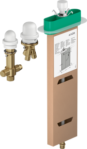 AXOR Rough, 3-Hole Roman Tub Set with Single Handle