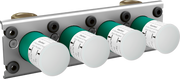 Rough, Thermostatic Trim Exposed/Concealed Installation for 3 Functions