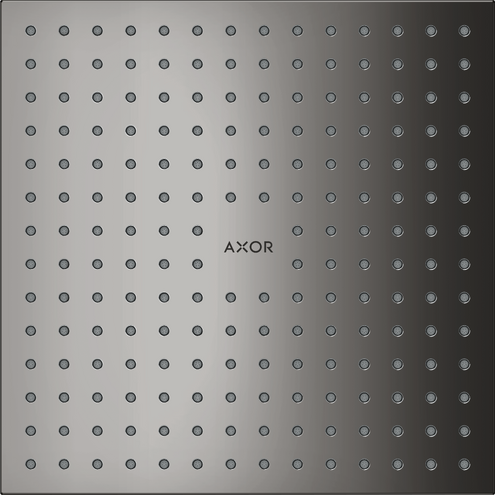 AXOR ShowerSolutions Showerhead 250 Square 2-Jet, 2.5 GPM