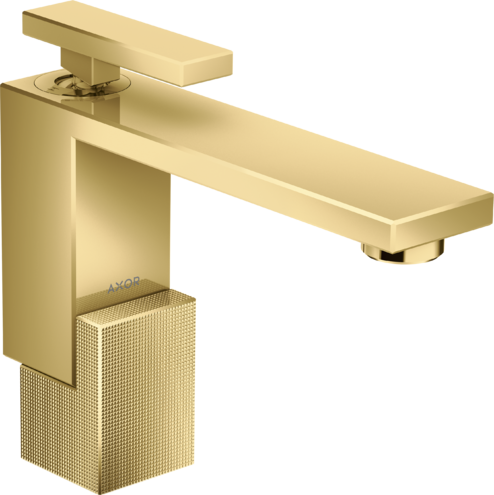 AXOR Edge Single-Hole Faucet 130 - Diamond Cut, 1.2 GPM