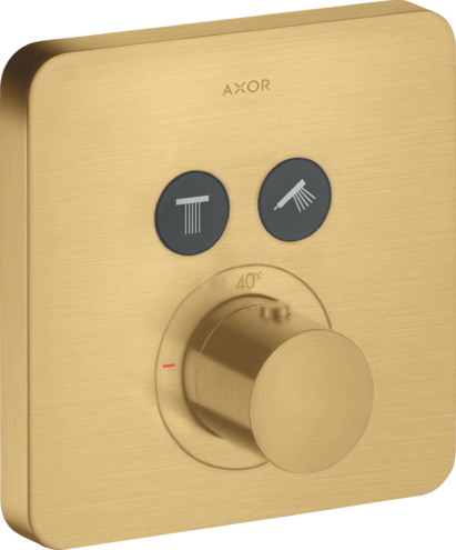 AXOR ShowerSelect Thermostatic Trim SoftCube for 2 Functions