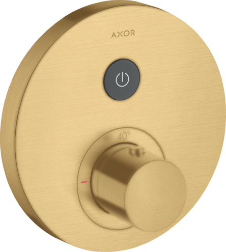 AXOR ShowerSelect Thermostatic Trim Round for 1 Function