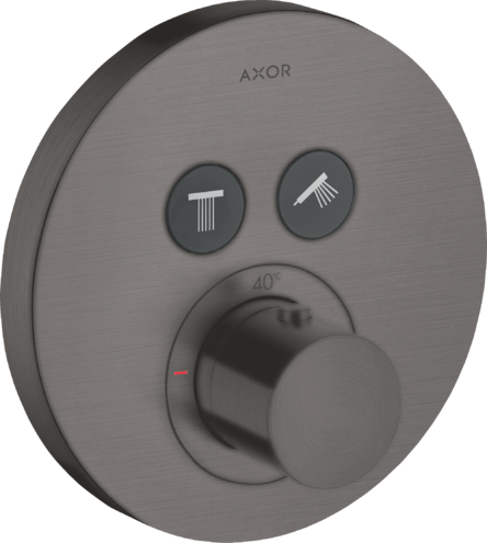 AXOR ShowerSelect Thermostatic Trim Round for 2 Functions
