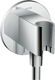 AXOR ShowerSolutions Wall Outlet with Handshower Holder, Round