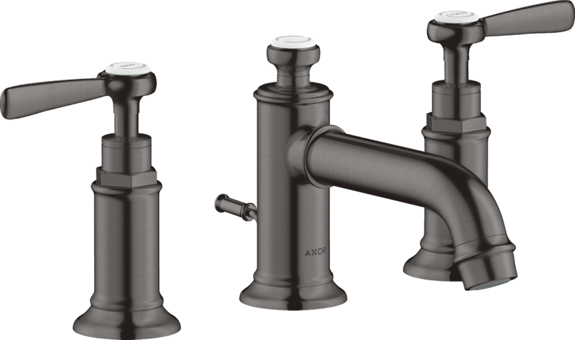AXOR Montreux Widespread Faucet 30 with Lever Handles and Pop-Up Drain, 1.2 GPM