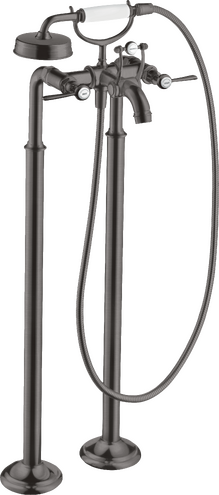AXOR Montreux 2-Handle Freestanding Tub Filler Trim with Lever Handles and 1.8 GPM Handshower