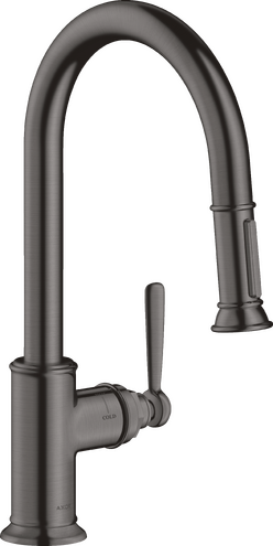 AXOR Montreux HighArc Kitchen Faucet 2-Spray Pull-Down, 1.75 GPM