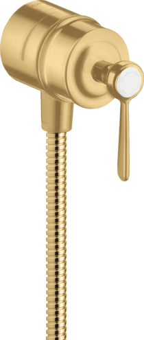 AXOR Montreux Wall Outlet with Check Valves and Volume Control, Lever Handle