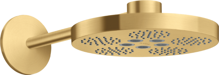 AXOR ONE Showerhead 280 2-Jet with Showerarm Trim, 1.75 GPM