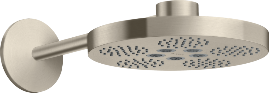 AXOR ONE Showerhead 280 2-Jet with Showerarm Trim, 1.75 GPM